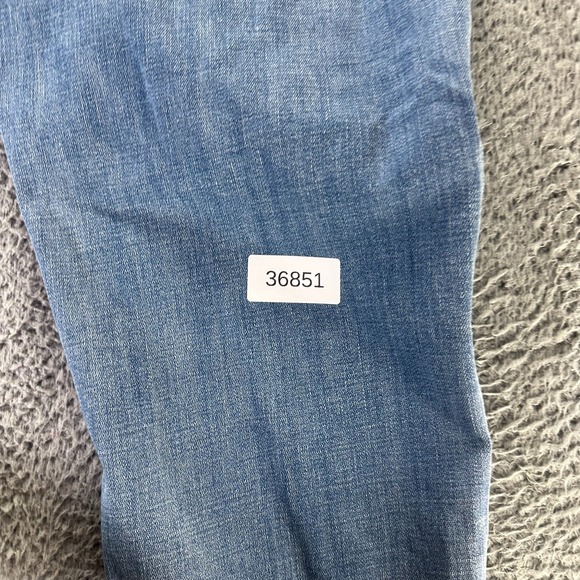 Chico's So Slimming Jeans Womens 14 Cotton Denim Cropped Straight Faded Slim Fit - Picture 11 of 11